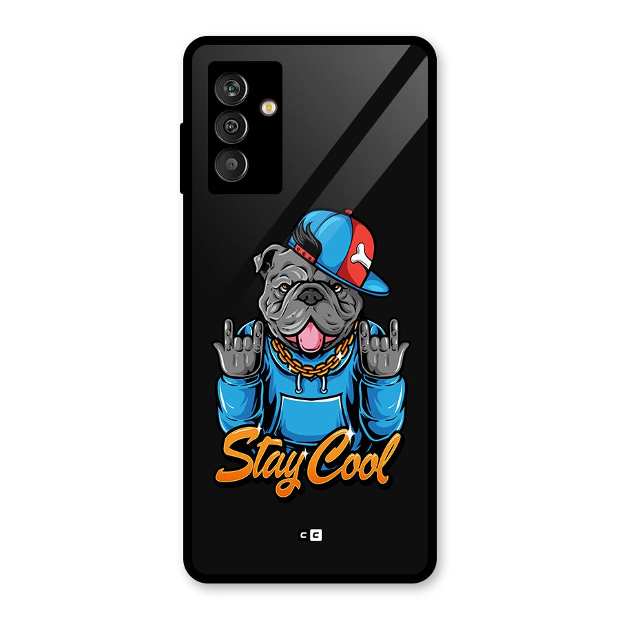 Chill Calm Cool Glass Back Case for Galaxy M13