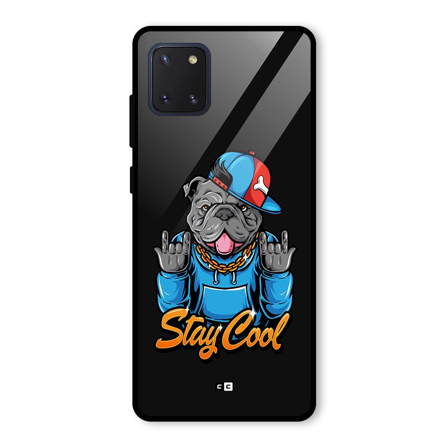 Chill Calm Cool Glass Back Case for Galaxy Note 10 Lite