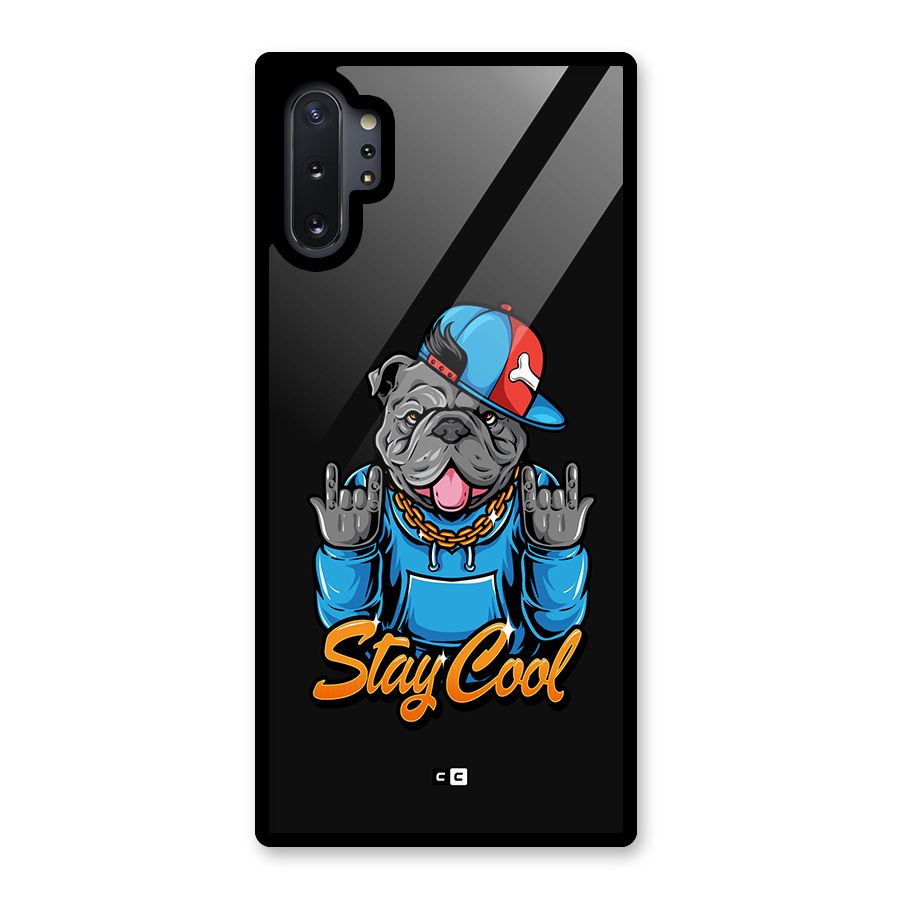 Chill Calm Cool Glass Back Case for Galaxy Note 10 Plus