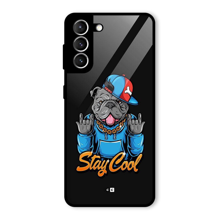 Chill Calm Cool Glass Back Case for Galaxy S21 5G