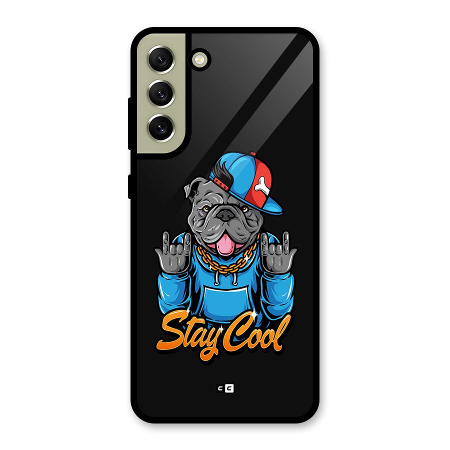Chill Calm Cool Glass Back Case for Galaxy S21 FE 5G