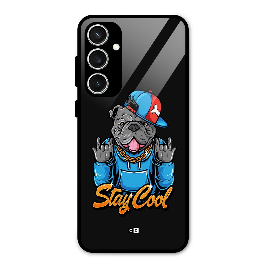 Chill Calm Cool Glass Back Case for Galaxy S23 FE