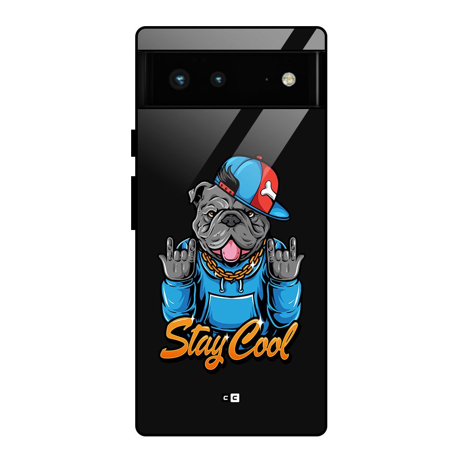 Chill Calm Cool Glass Back Case for Google Pixel 6