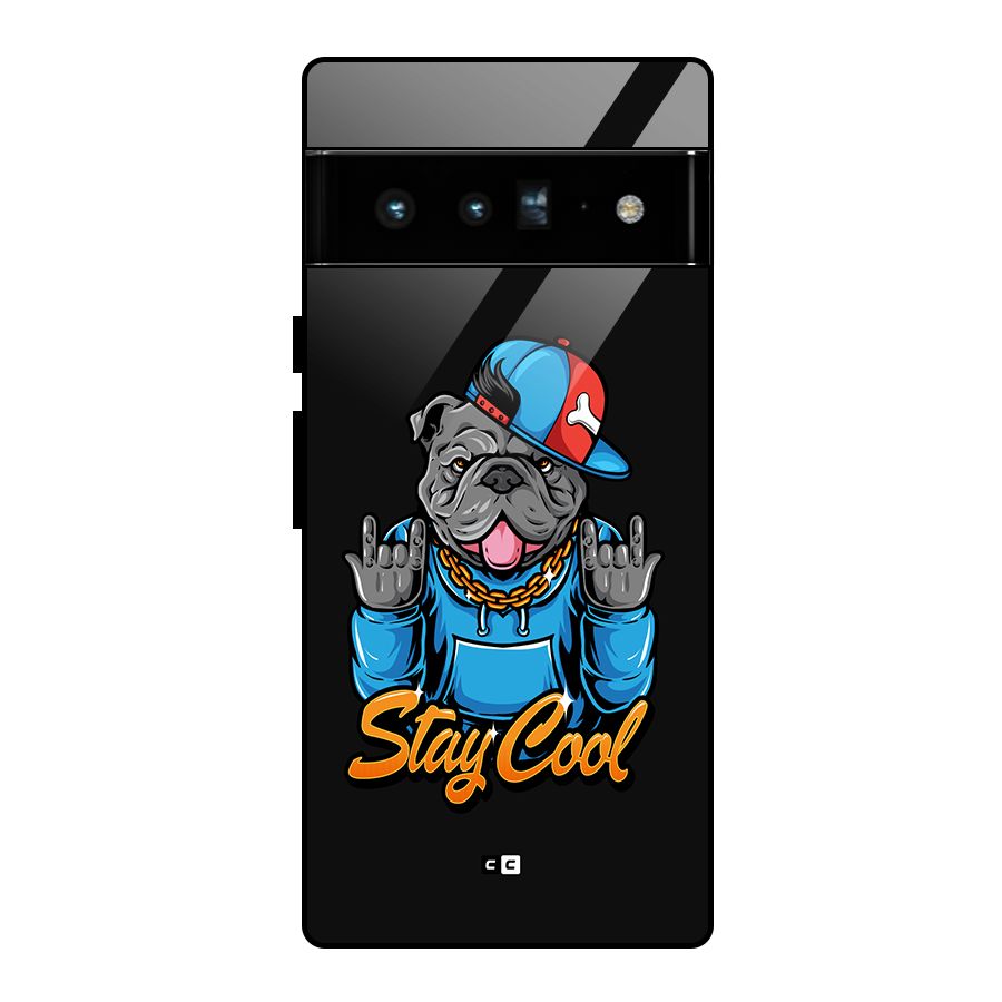 Chill Calm Cool Glass Back Case for Google Pixel 6 Pro