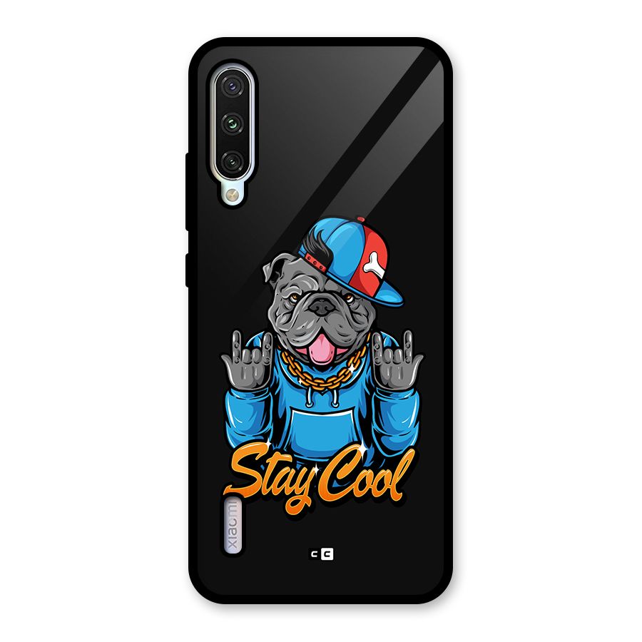 Chill Calm Cool Glass Back Case for Mi A3