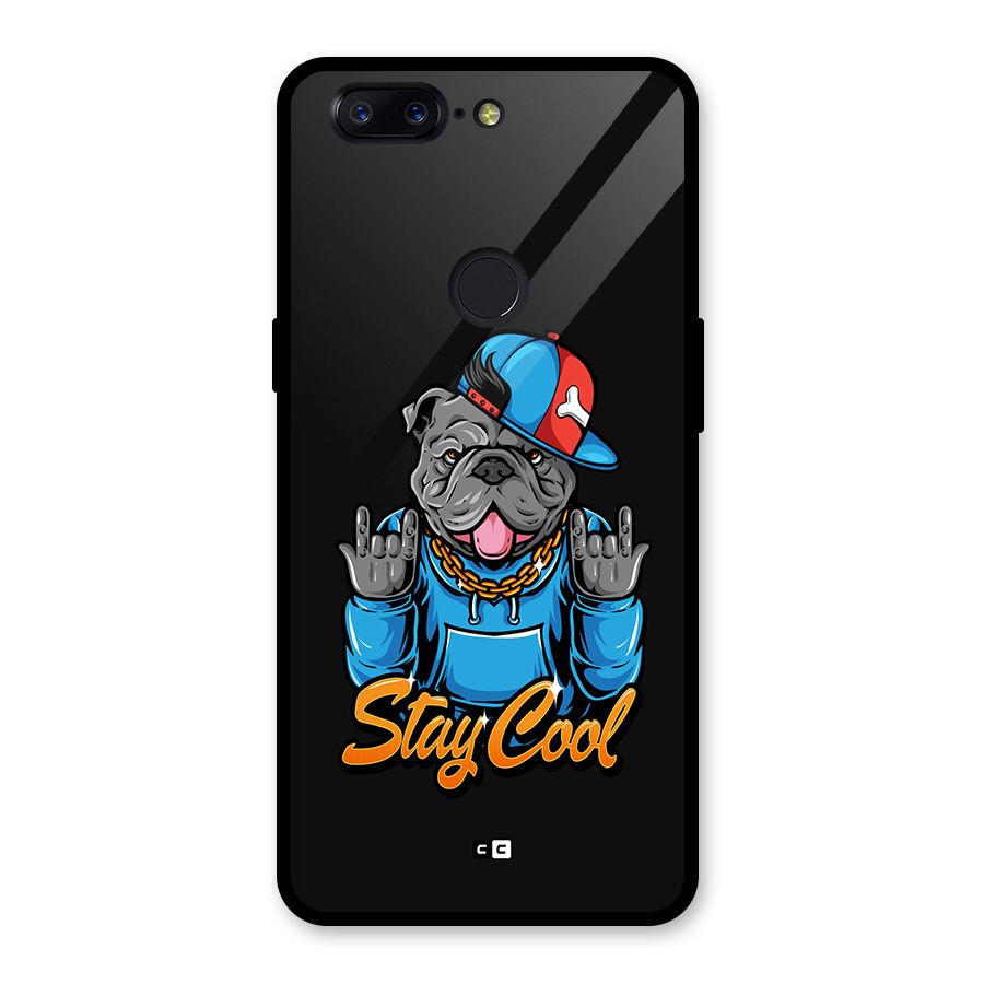 Chill Calm Cool Glass Back Case for OnePlus 5T
