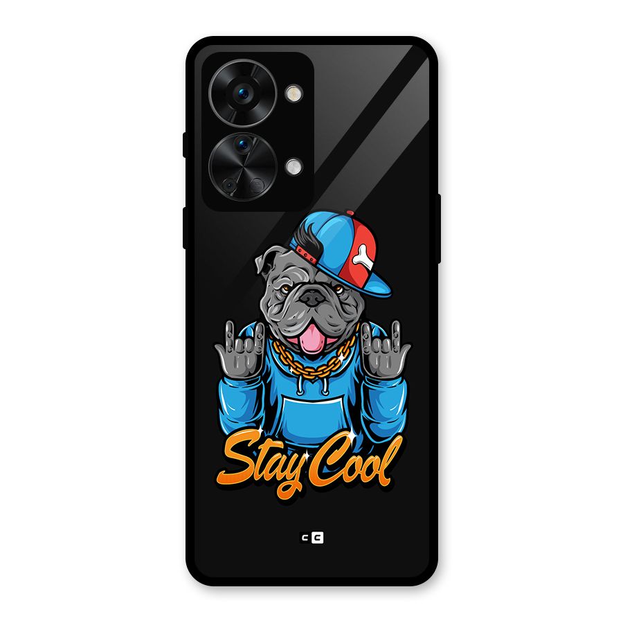 Chill Calm Cool Glass Back Case for OnePlus Nord 2T
