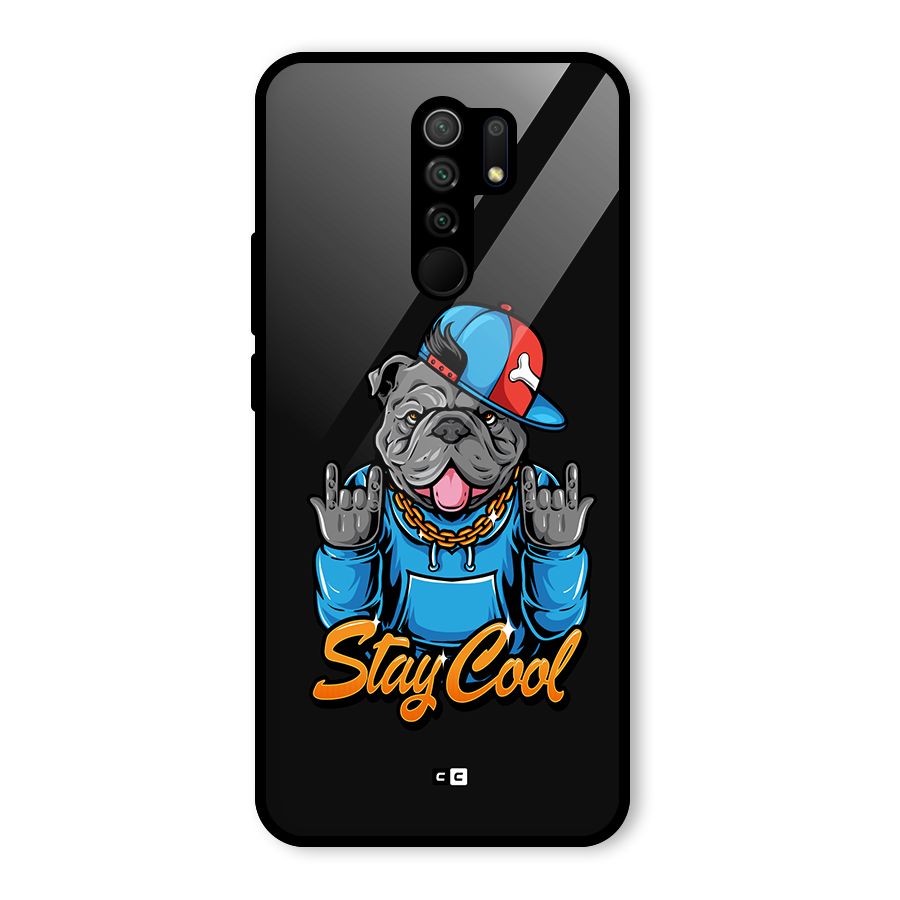 Chill Calm Cool Glass Back Case for Poco M2