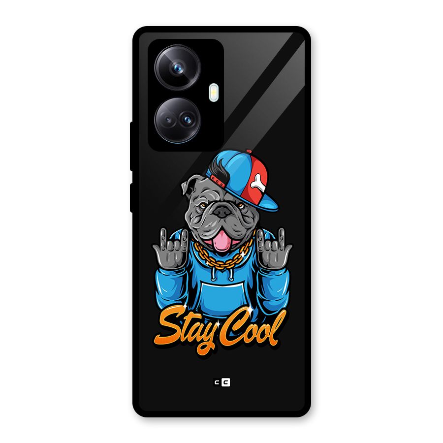 Chill Calm Cool Glass Back Case for Realme 10 Pro Plus