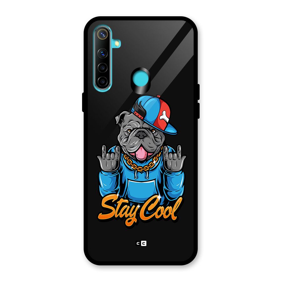 Chill Calm Cool Glass Back Case for Realme 5i