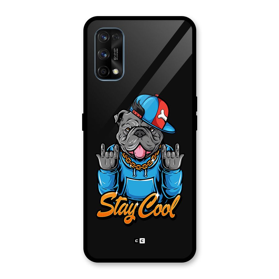 Chill Calm Cool Glass Back Case for Realme 7 Pro