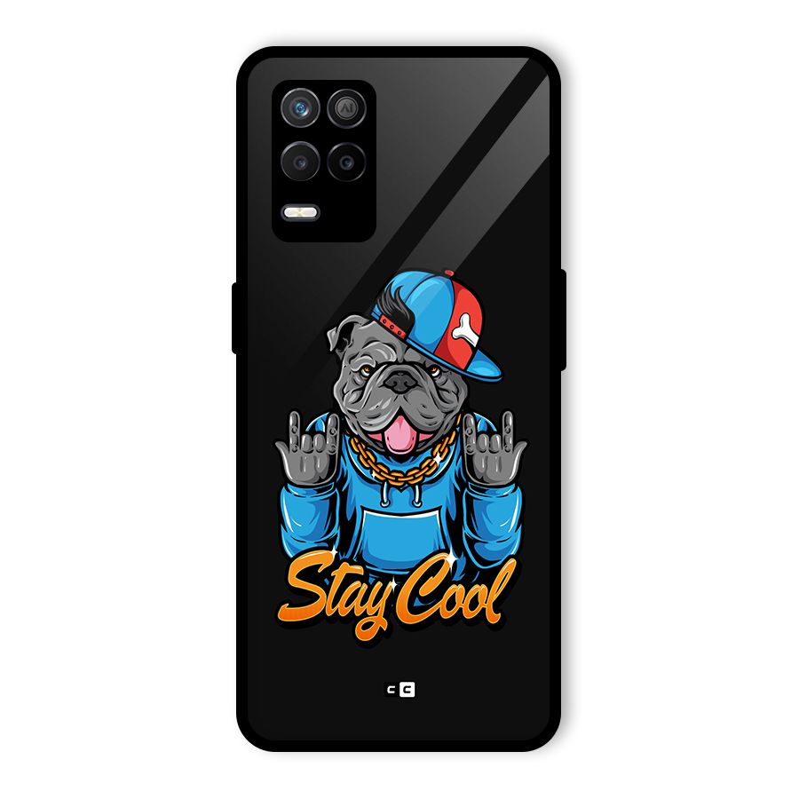 Chill Calm Cool Glass Back Case for Realme 8s 5G