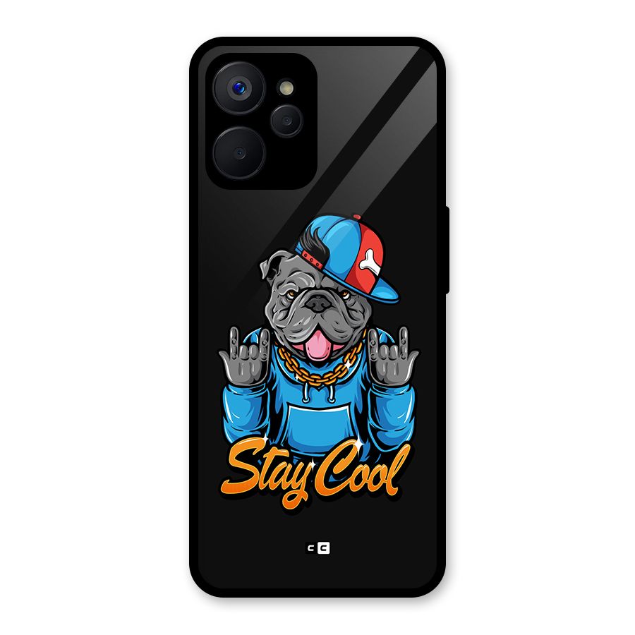 Chill Calm Cool Glass Back Case for Realme 9i 5G