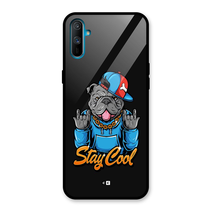 Chill Calm Cool Glass Back Case for Realme C3