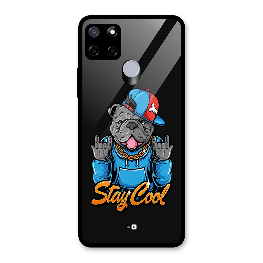 Chill Calm Cool Glass Back Case for Realme Narzo 20