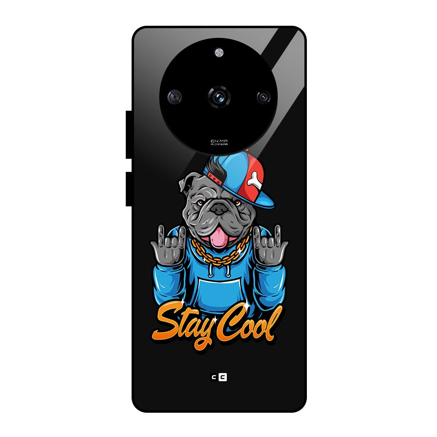 Chill Calm Cool Glass Back Case for Realme Narzo 60 5G