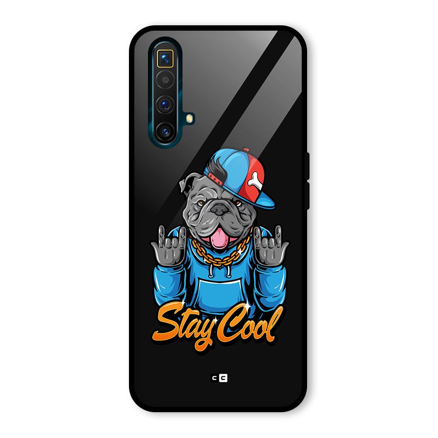 Chill Calm Cool Glass Back Case for Realme X3