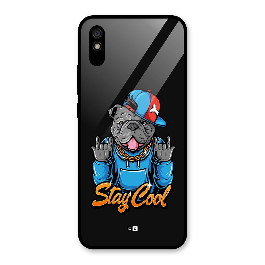 Chill Calm Cool Glass Back Case for Redmi 9A