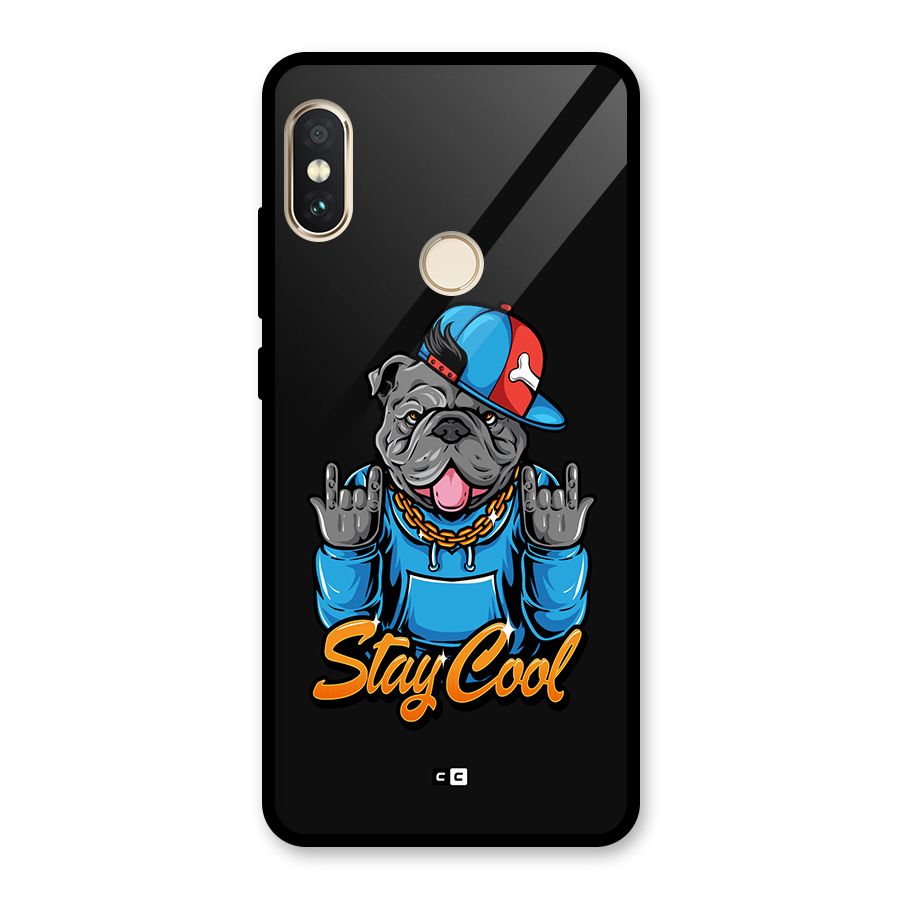 Chill Calm Cool Glass Back Case for Redmi Note 5 Pro