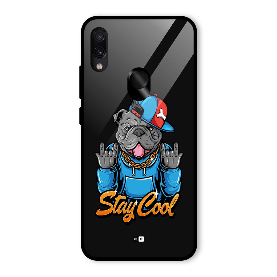 Chill Calm Cool Glass Back Case for Redmi Note 7 Pro