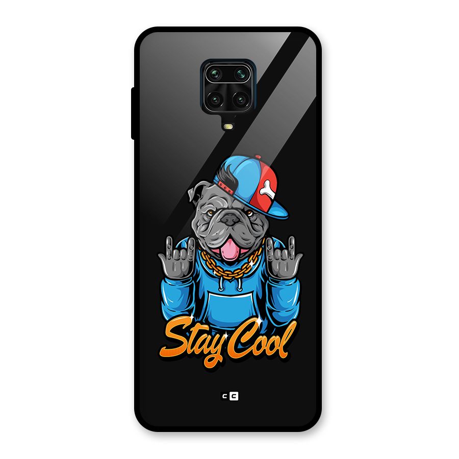 Chill Calm Cool Glass Back Case for Redmi Note 9 Pro