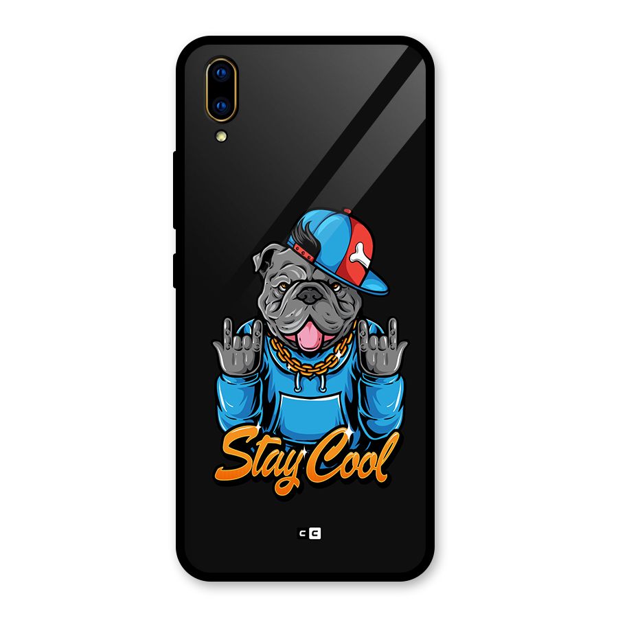 Chill Calm Cool Glass Back Case for Vivo V11 Pro