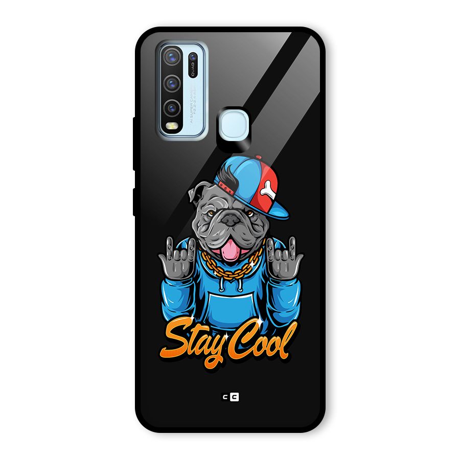 Chill Calm Cool Glass Back Case for Vivo Y50