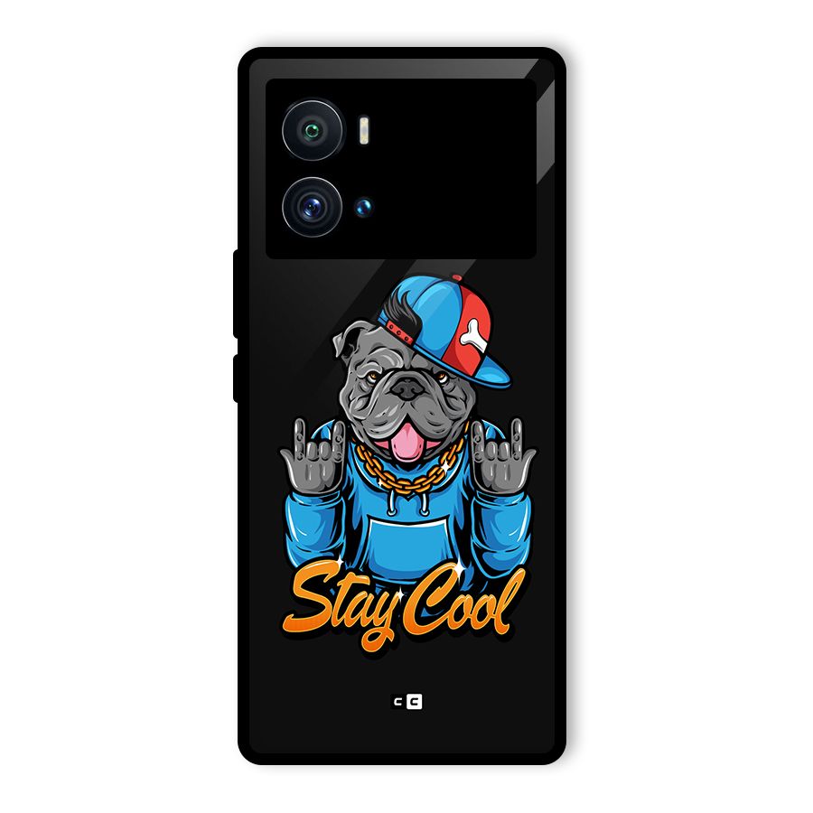 Chill Calm Cool Glass Back Case for Vivo iQOO 9 Pro