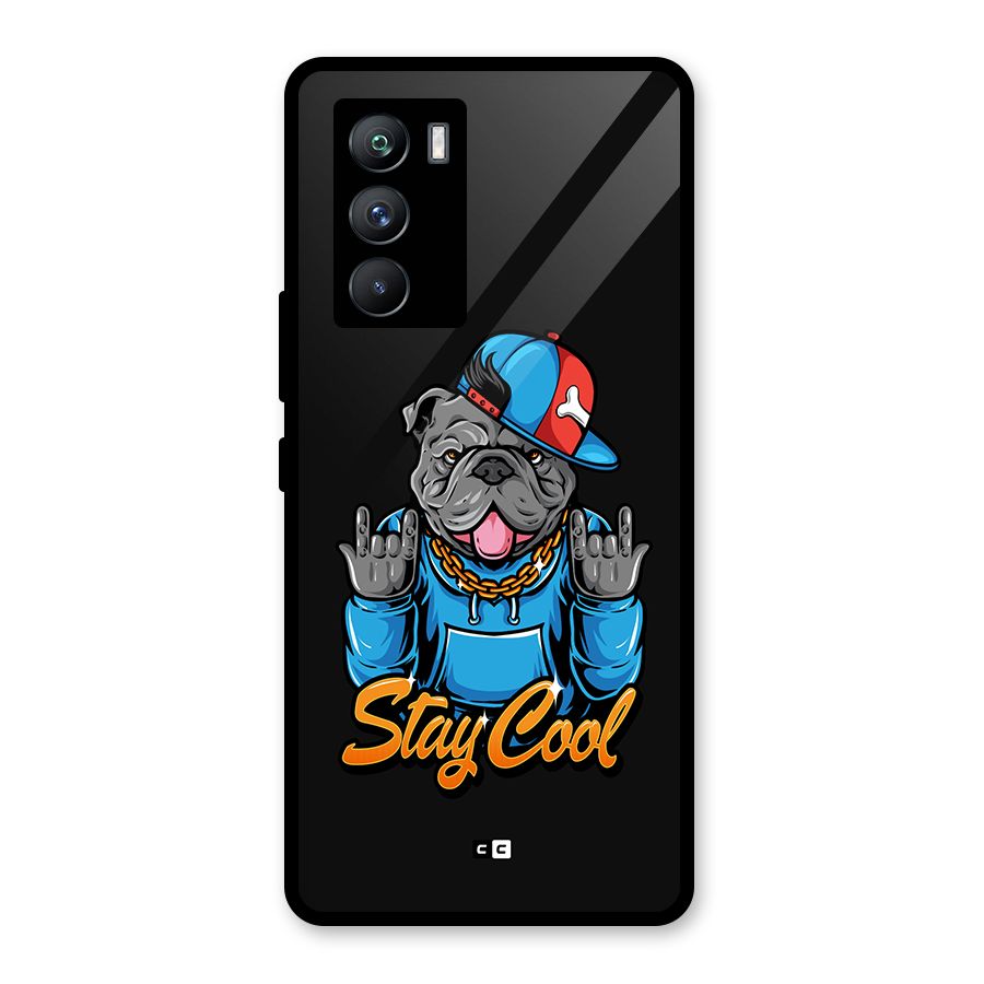 Chill Calm Cool Glass Back Case for Vivo iQOO 9 SE