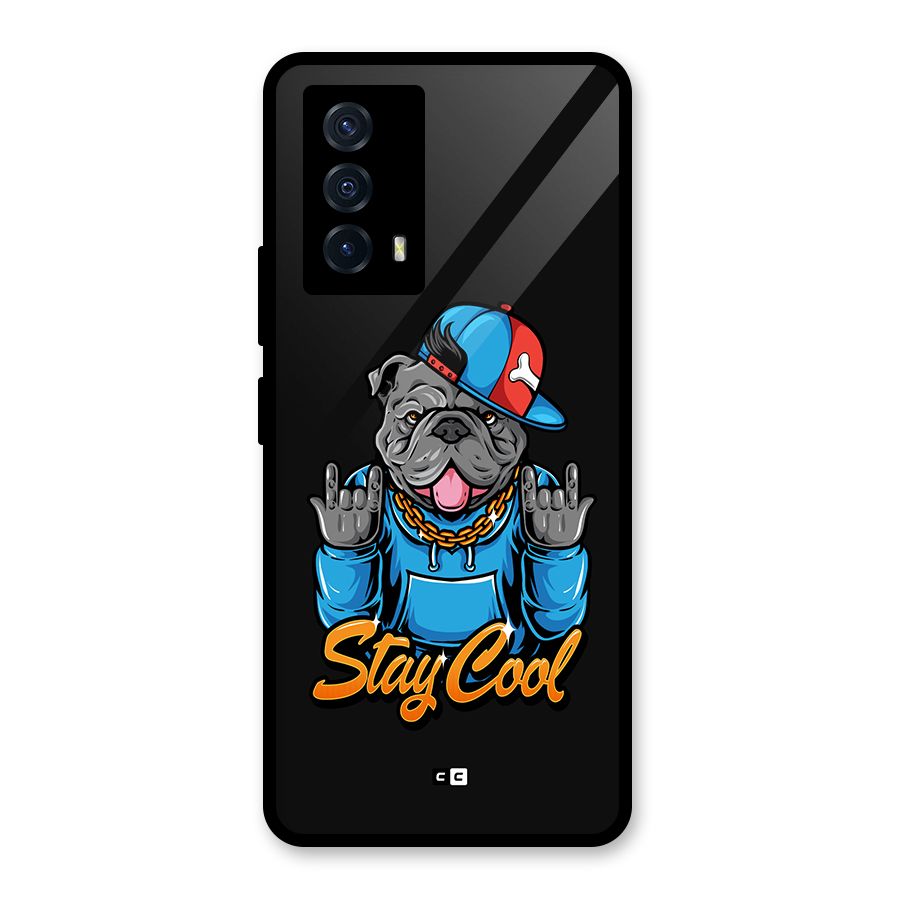 Chill Calm Cool Glass Back Case for Vivo iQOO Z5
