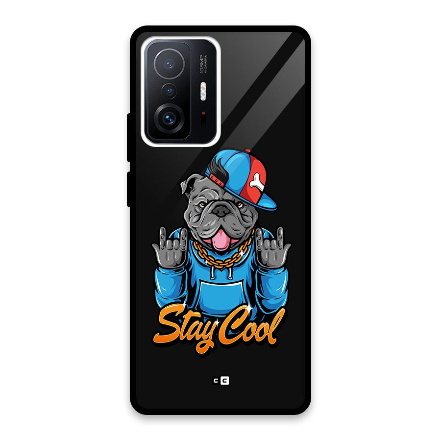 Chill Calm Cool Glass Back Case for Xiaomi 11T Pro