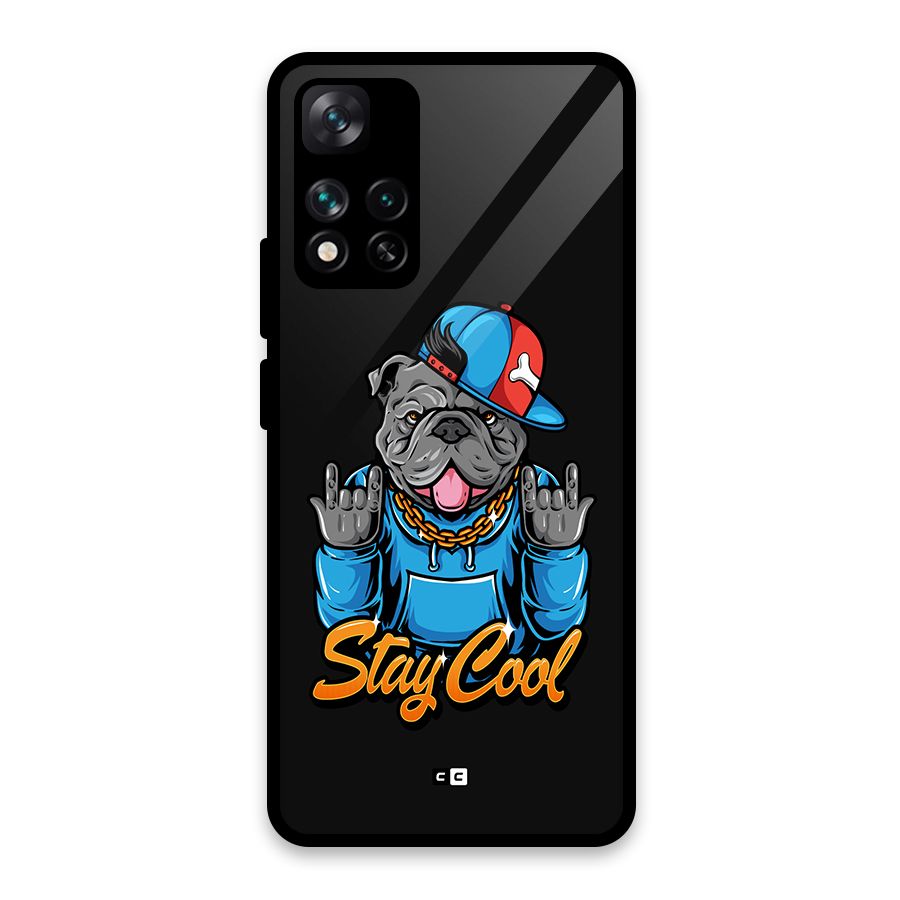 Chill Calm Cool Glass Back Case for Xiaomi 11i HyperCharge 5G