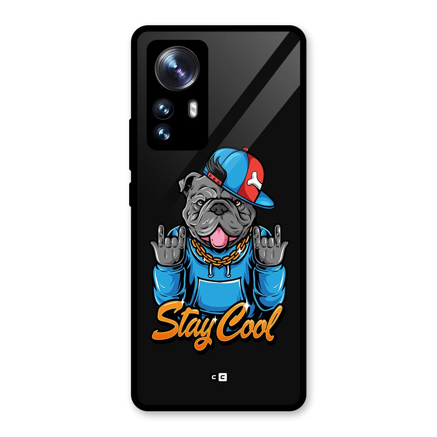 Chill Calm Cool Glass Back Case for Xiaomi 12 Pro