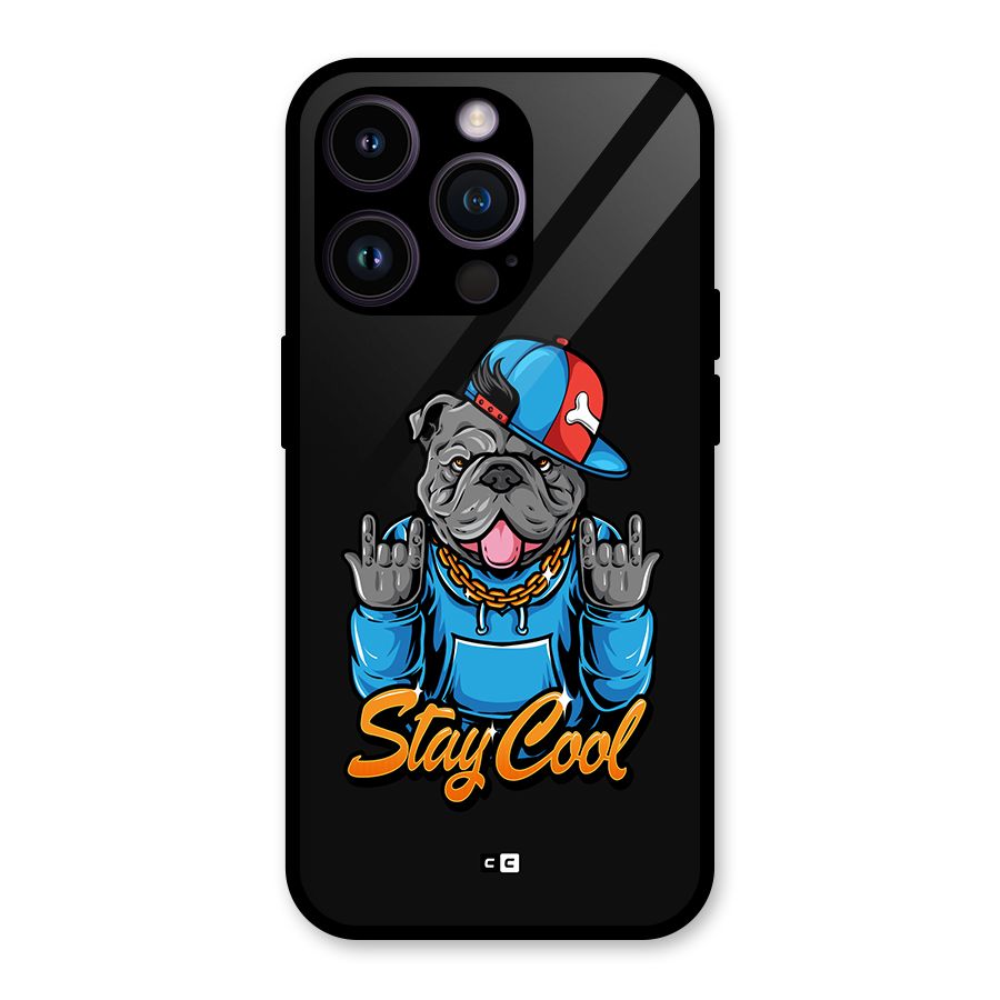 Chill Calm Cool Glass Back Case for iPhone 14 Pro