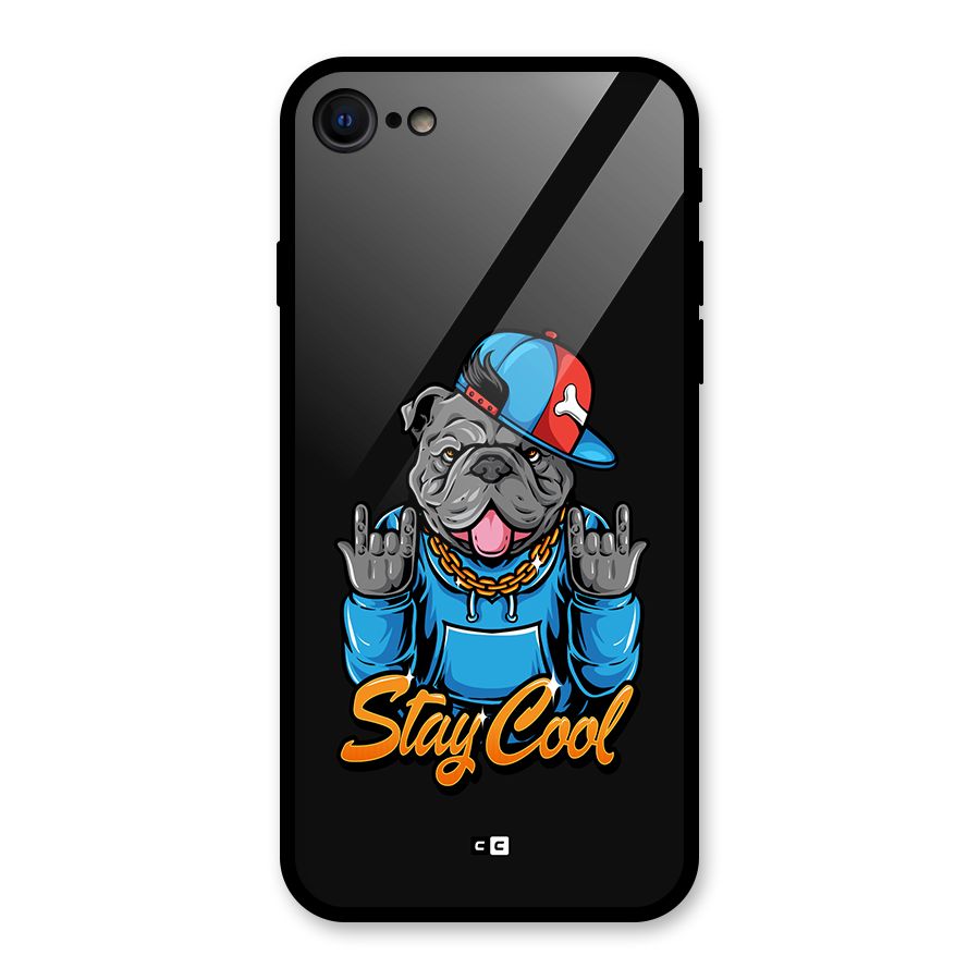 Chill Calm Cool Glass Back Case for iPhone 7