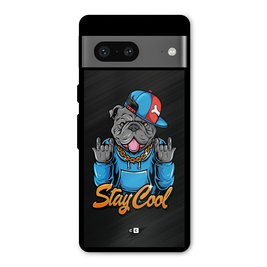 Chill Calm Cool Metal Back Case for Google Pixel 7
