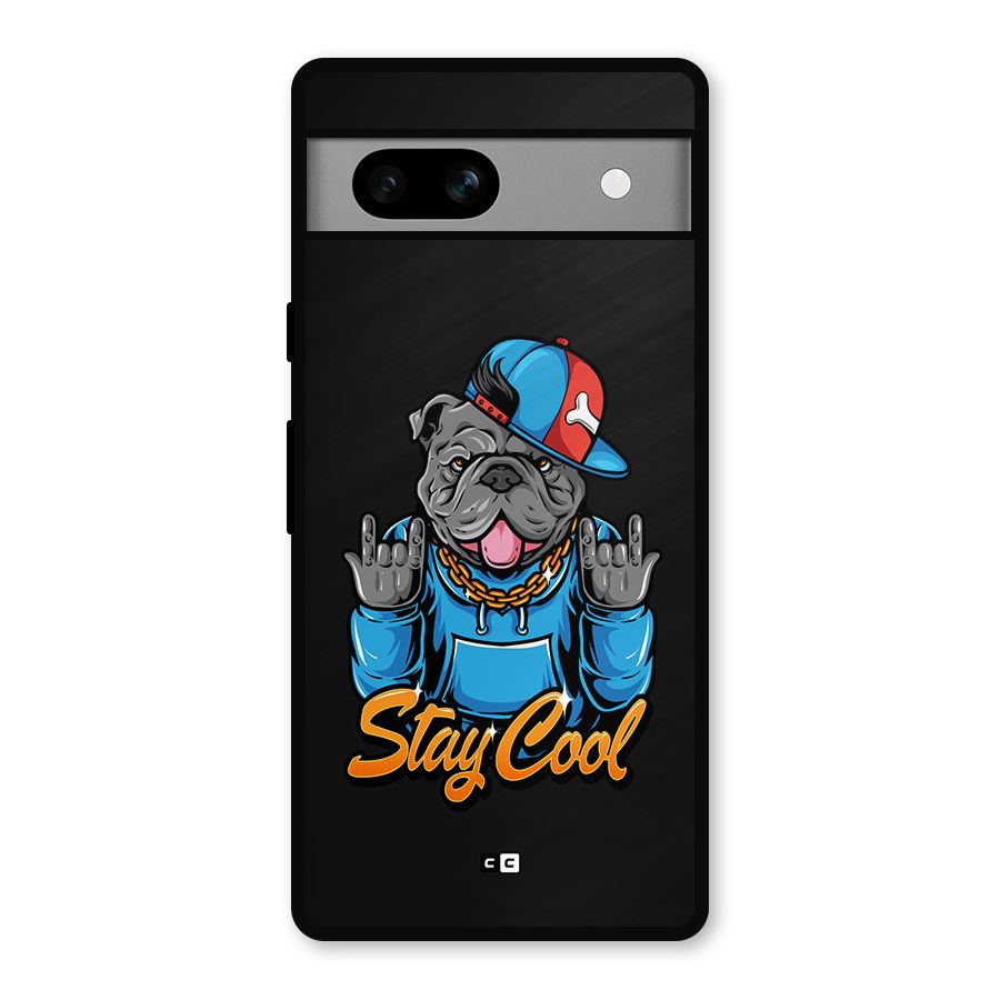 Chill Calm Cool Metal Back Case for Google Pixel 7a