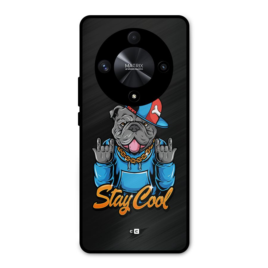 Chill Calm Cool Metal Back Case for Honor X9b
