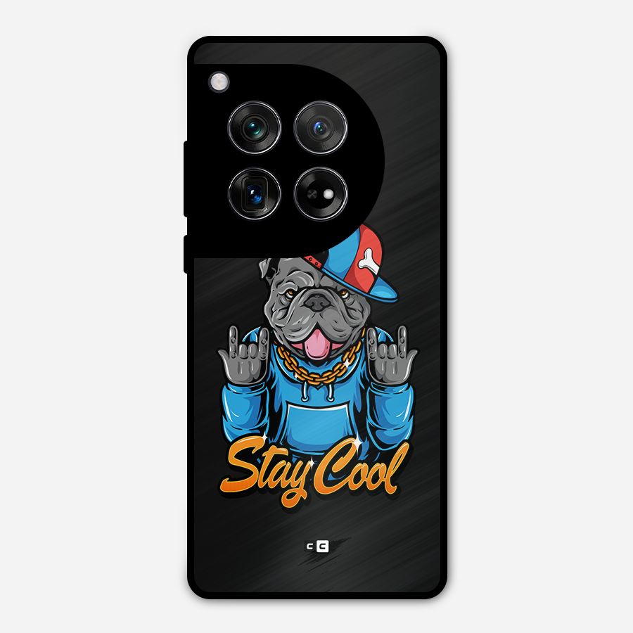 Chill Calm Cool Metal Back Case for OnePlus 12