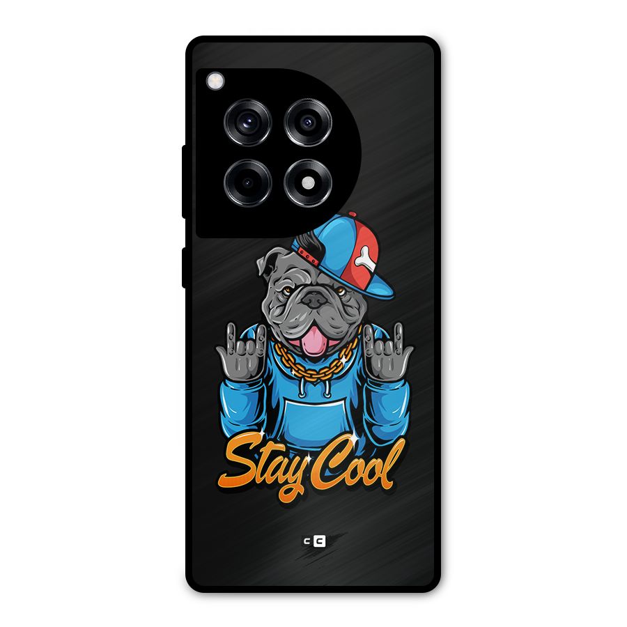 Chill Calm Cool Metal Back Case for OnePlus 12R