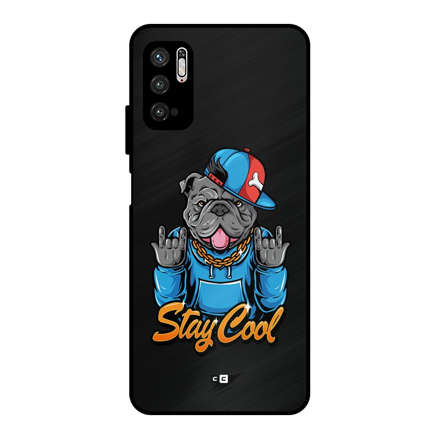 Chill Calm Cool Metal Back Case for Poco M3 Pro 5G