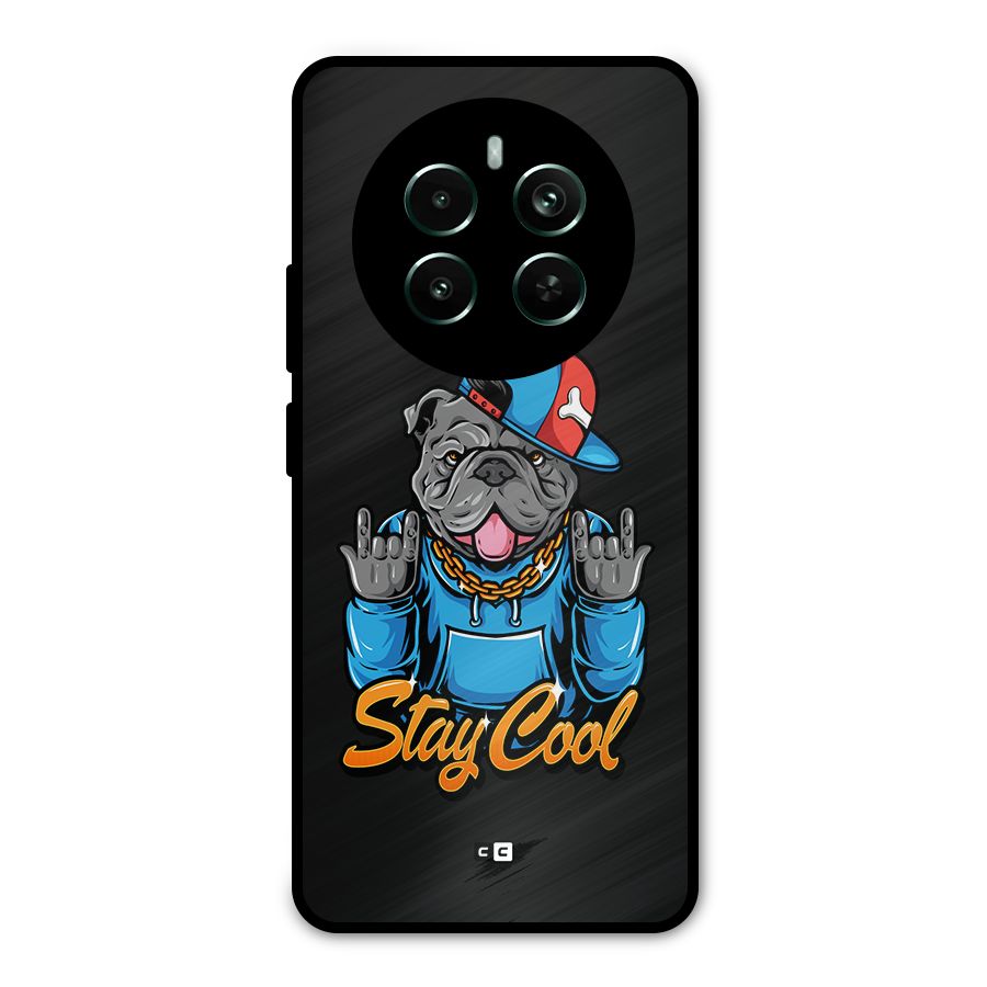 Chill Calm Cool Metal Back Case for Realme 12 Plus