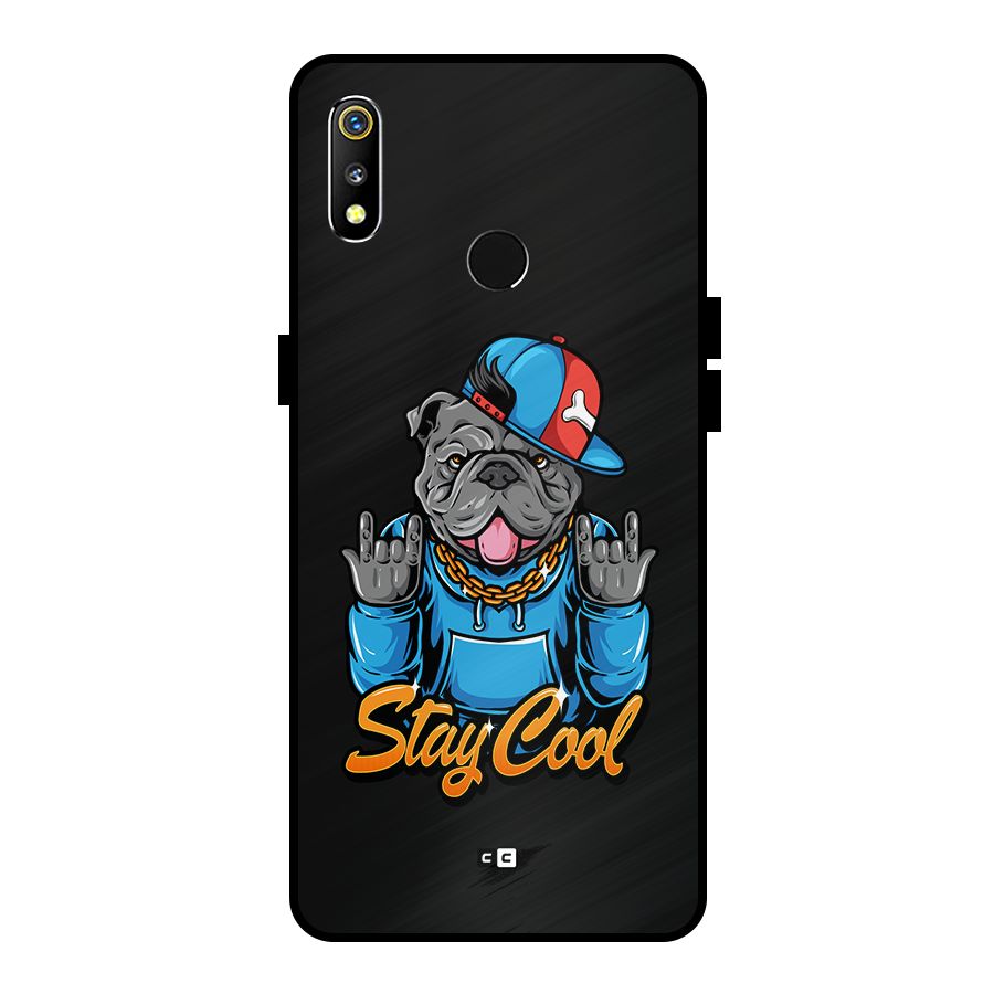 Chill Calm Cool Metal Back Case for Realme 3