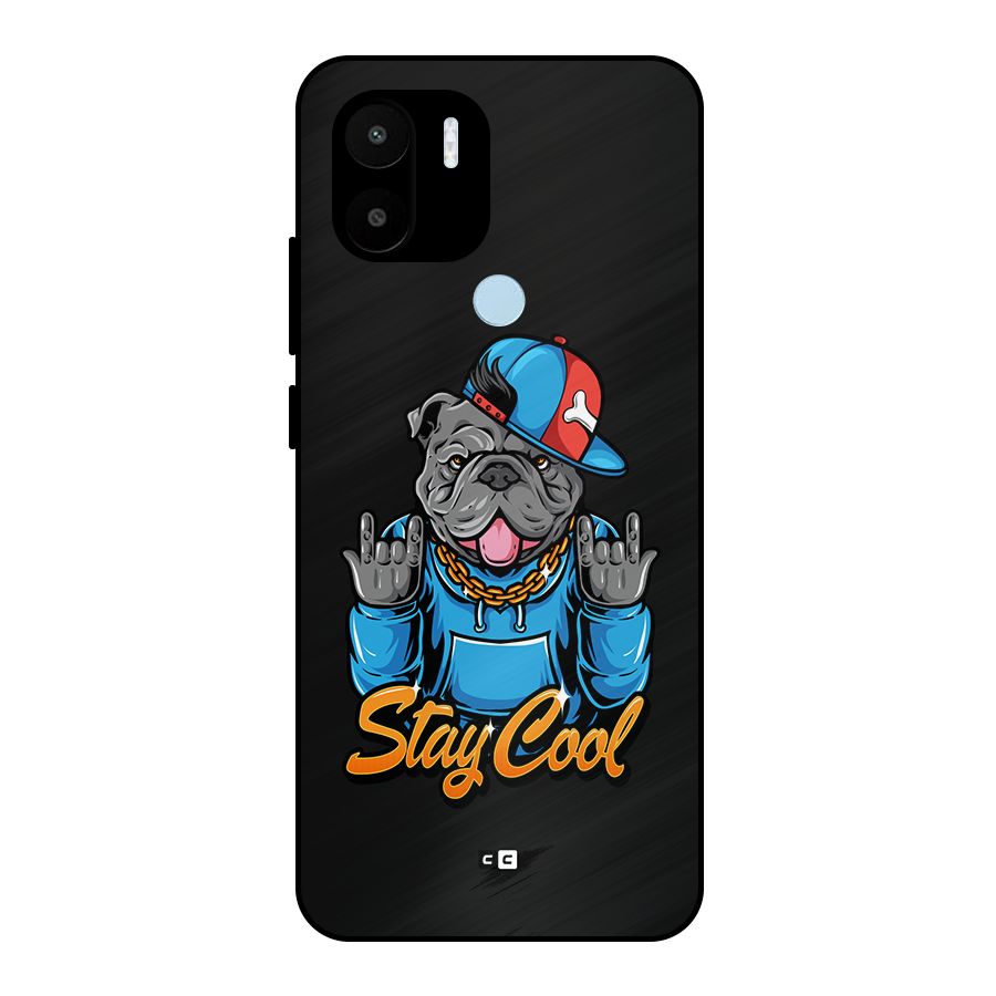 Chill Calm Cool Metal Back Case for Redmi A1 Plus
