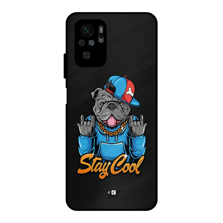 Chill Calm Cool Metal Back Case for Redmi Note 11 SE