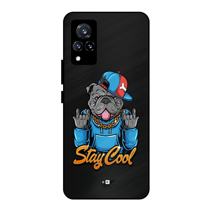 Chill Calm Cool Metal Back Case for Vivo V21 5G