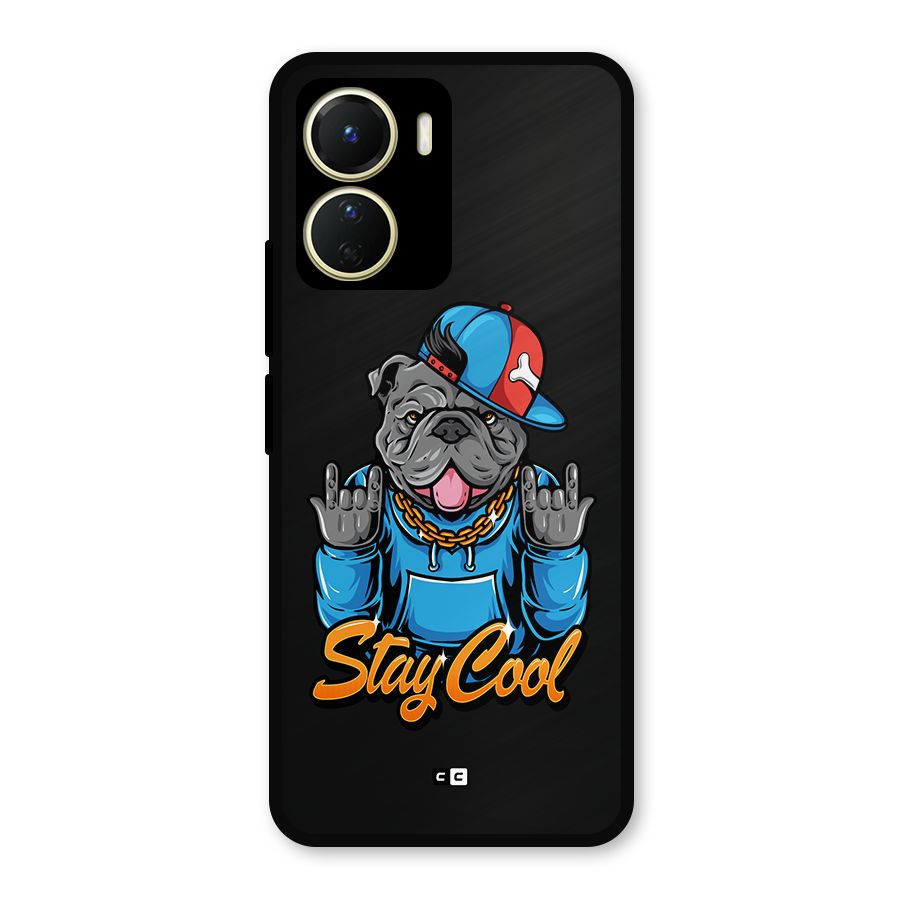 Chill Calm Cool Metal Back Case for Vivo Y16