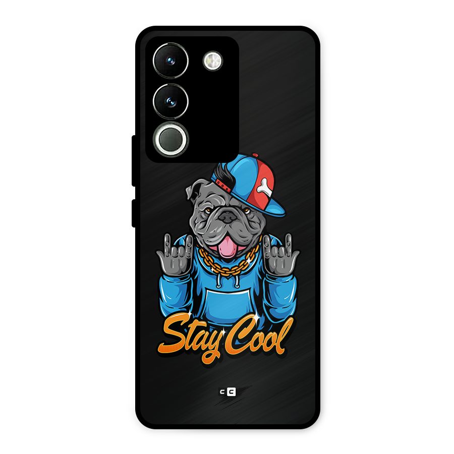 Chill Calm Cool Metal Back Case for Vivo Y200