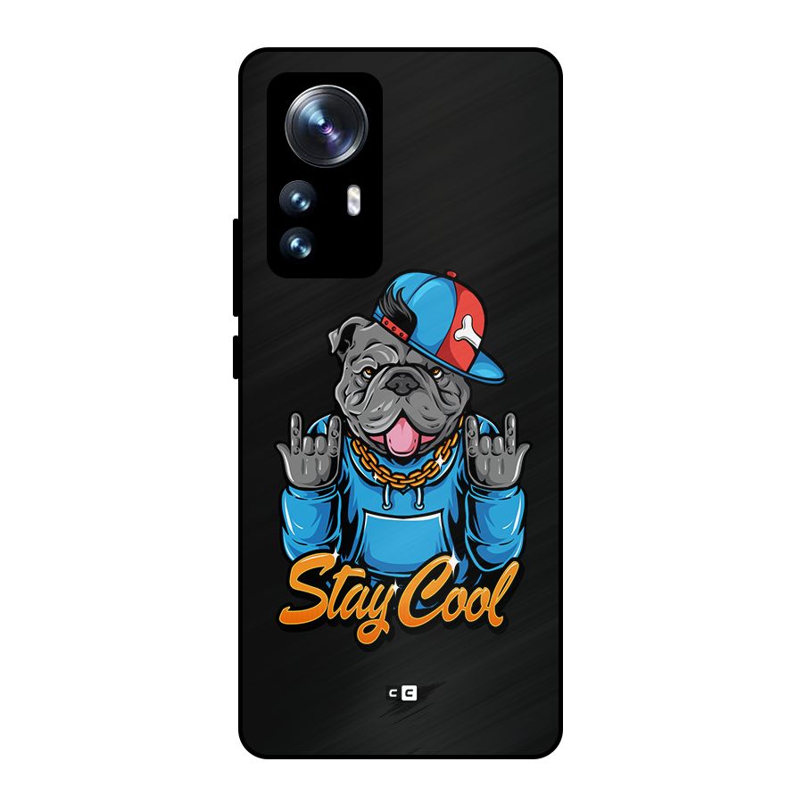 Chill Calm Cool Metal Back Case for Xiaomi 12 Pro