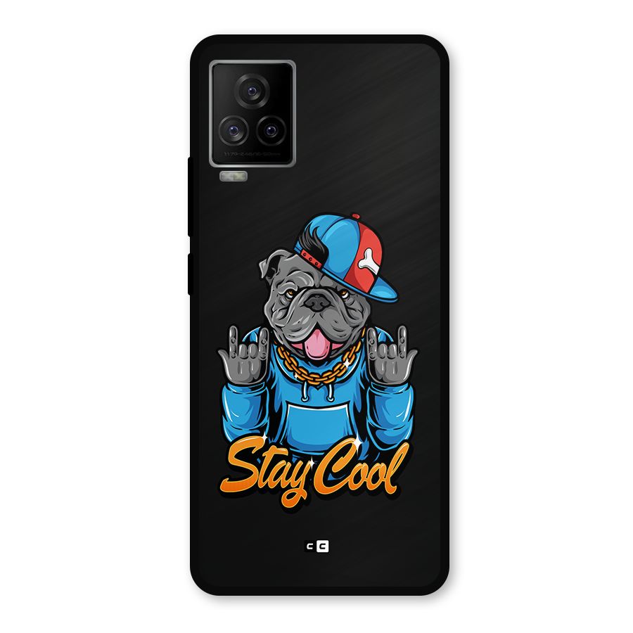 Chill Calm Cool Metal Back Case for iQOO 7 Legend 5G